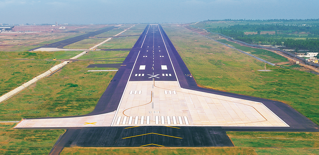 Boghapuram Airport Runway 10 End